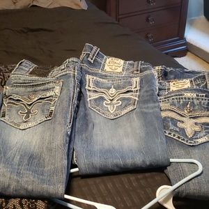 Rock revival jeans